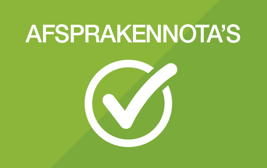 Afsprakennota's